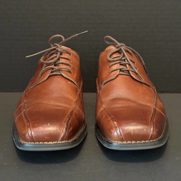 Florsheim Men\'s Dress Shoes 11256-200 Size 8.5 D Brown Chestnut Leather Oxford main image 9